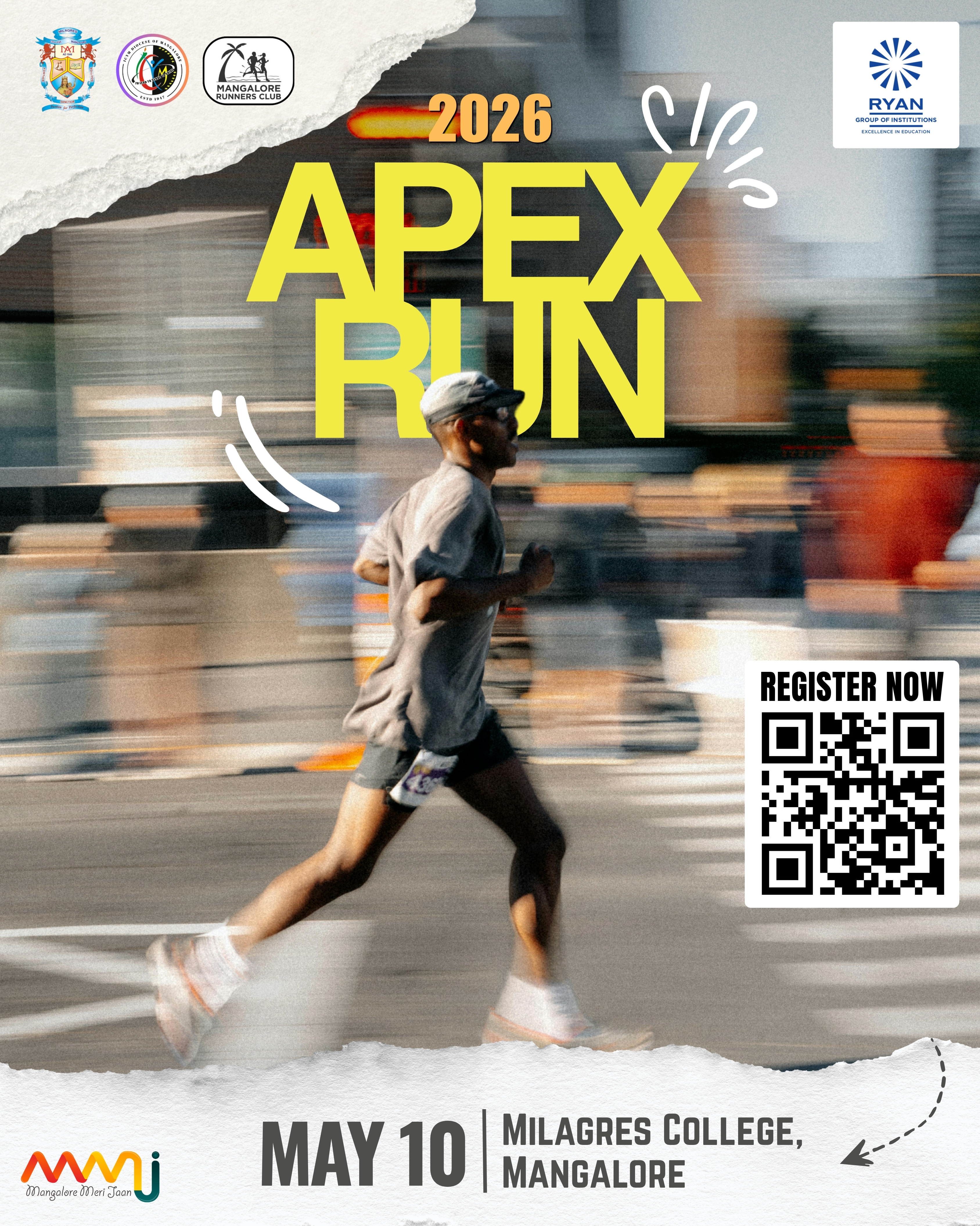 Runners at Apex Run